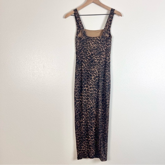 NWT Good American Leopard Print Bodycon - Picture 2 of 7
